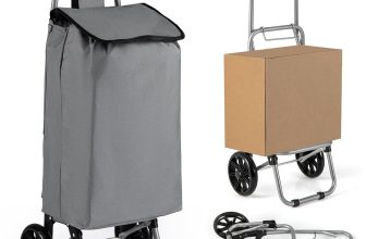 Notre test du GYMAX Chariot de Courses 35 L