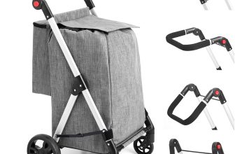 Notre test du LEUYA ABC Chariot de Courses 46 L 4 Roues