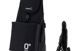 Notre test du Garmol Chariot de Courses 66L Noir